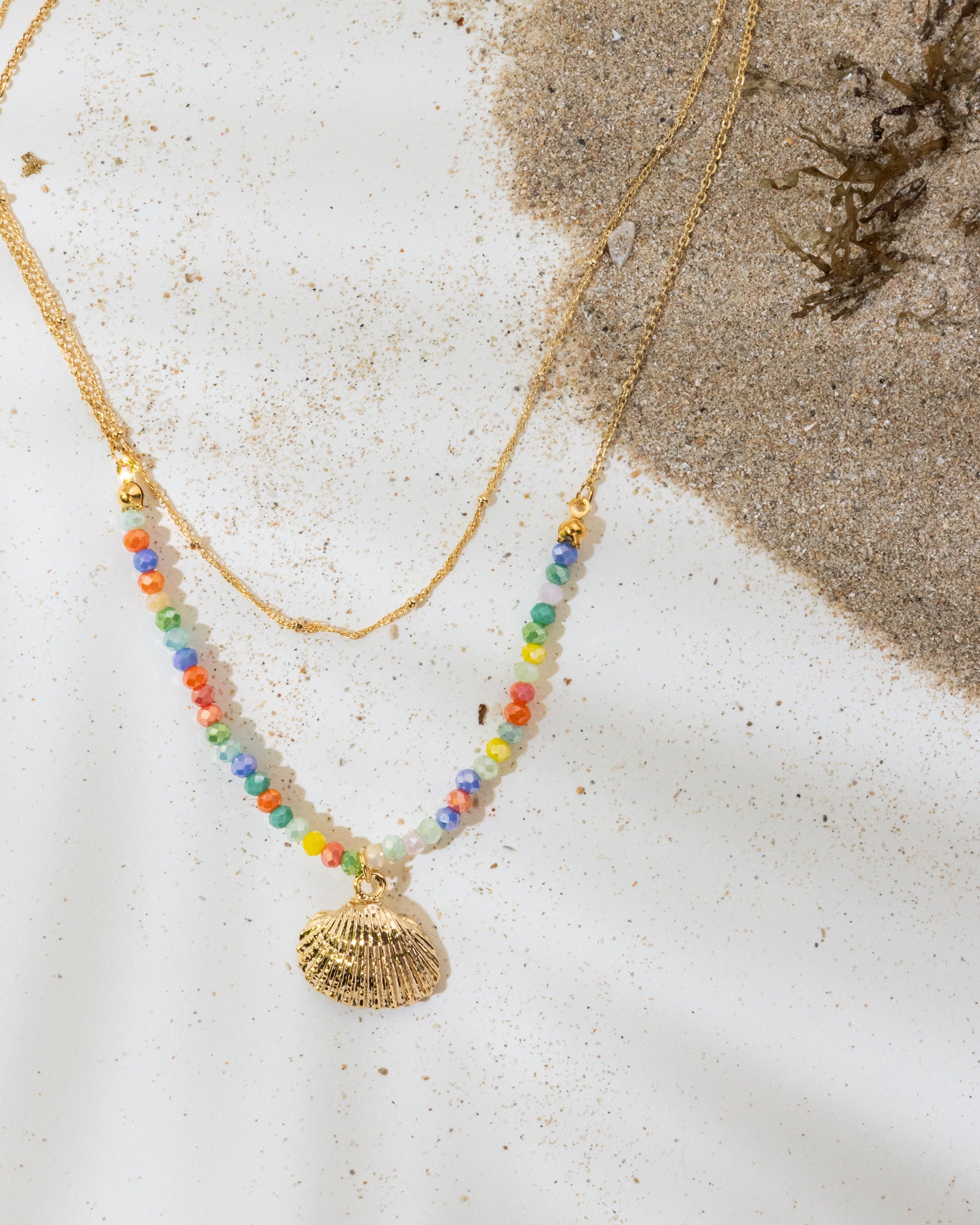 16K Plated Kiria Necklace