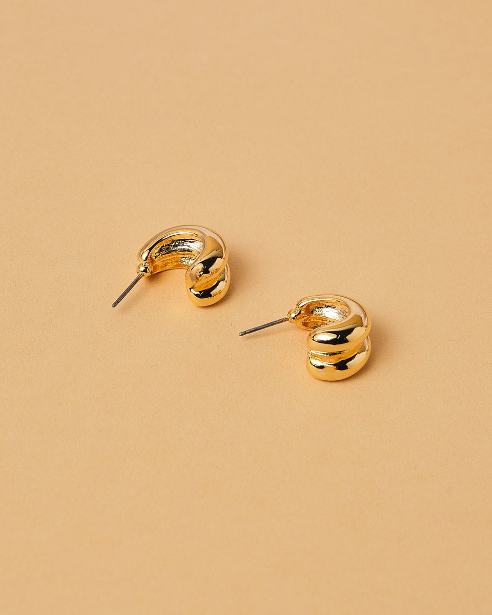 18K Plated Jada Earrings