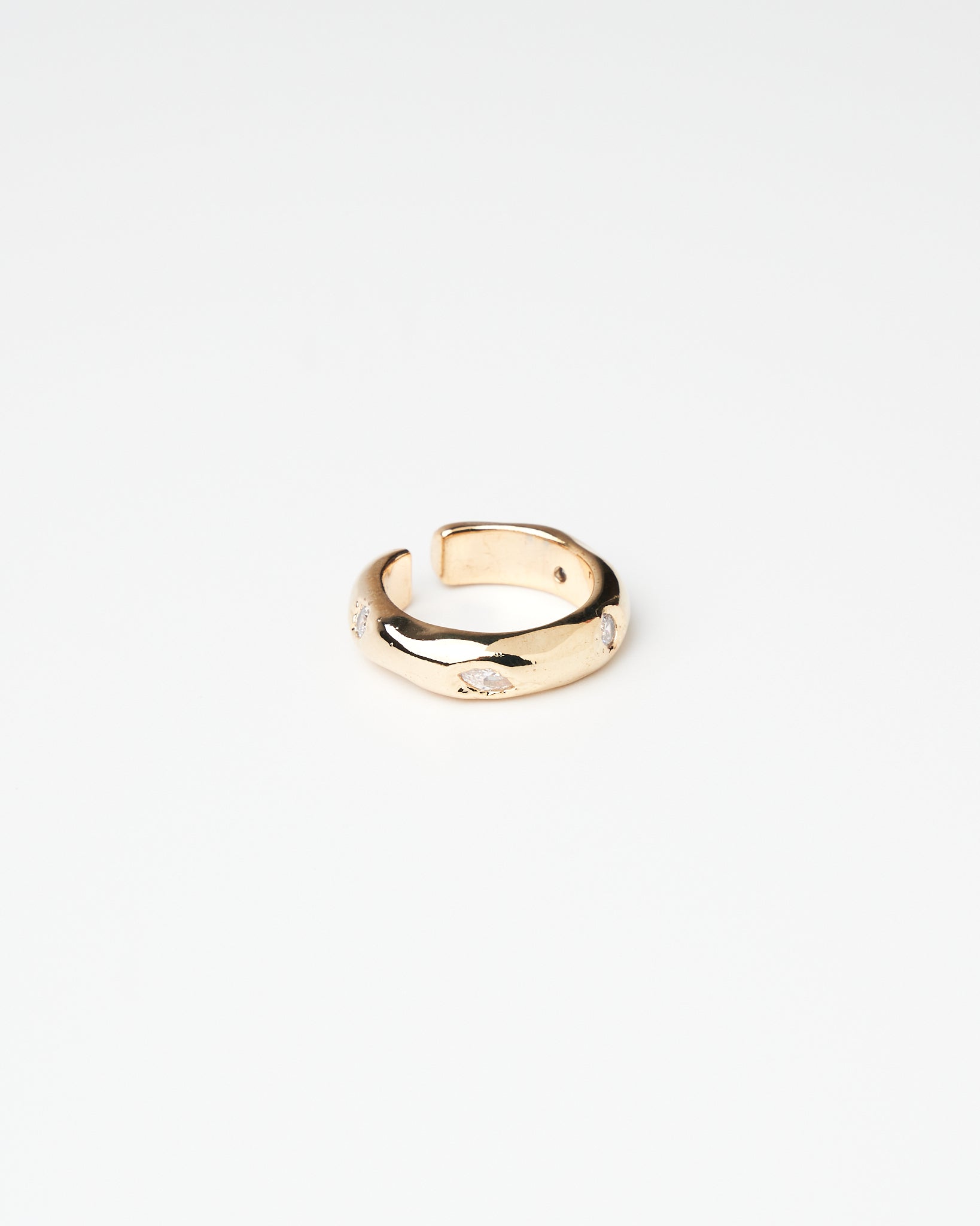 14K Plated Captivating Ring
