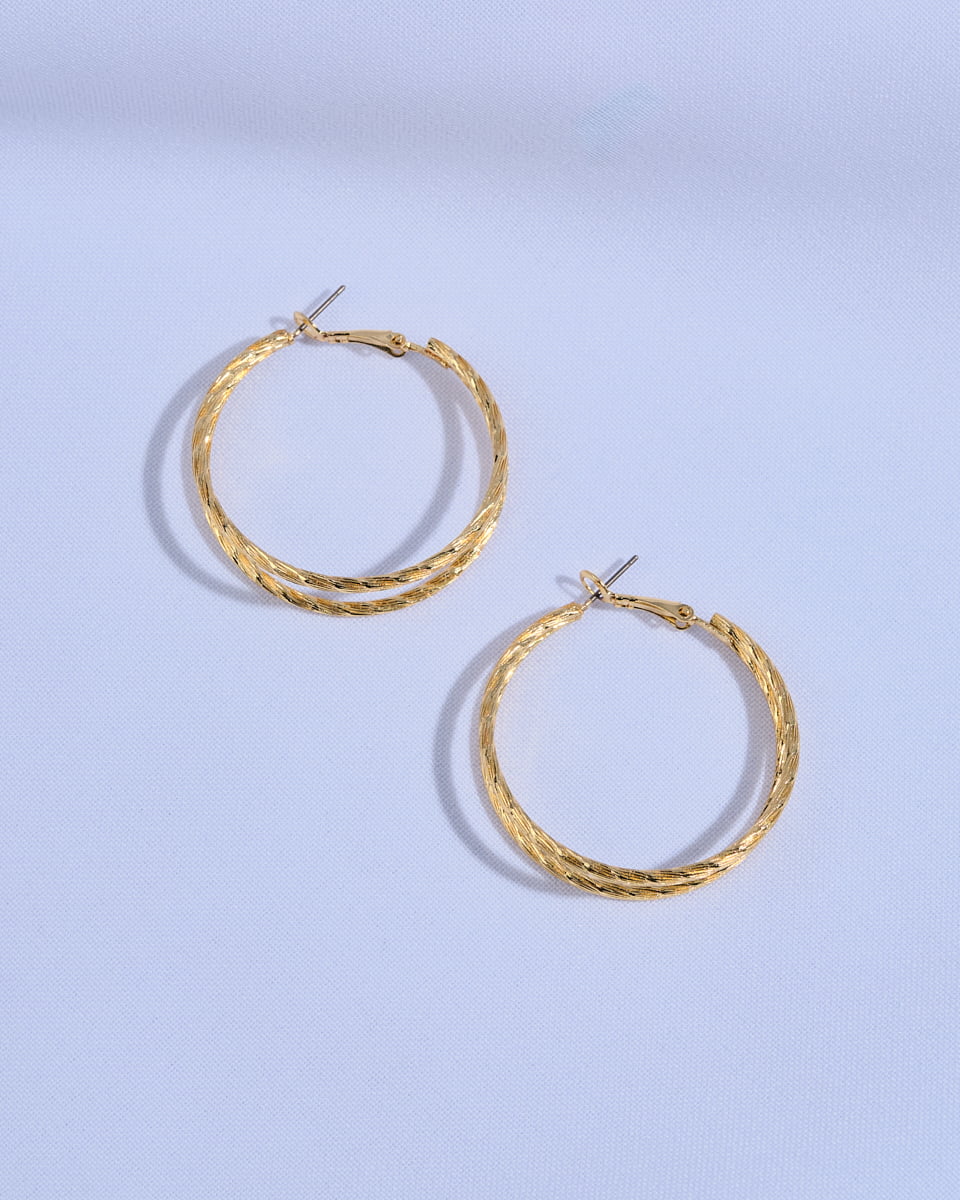 16K Plated Lam Hoops