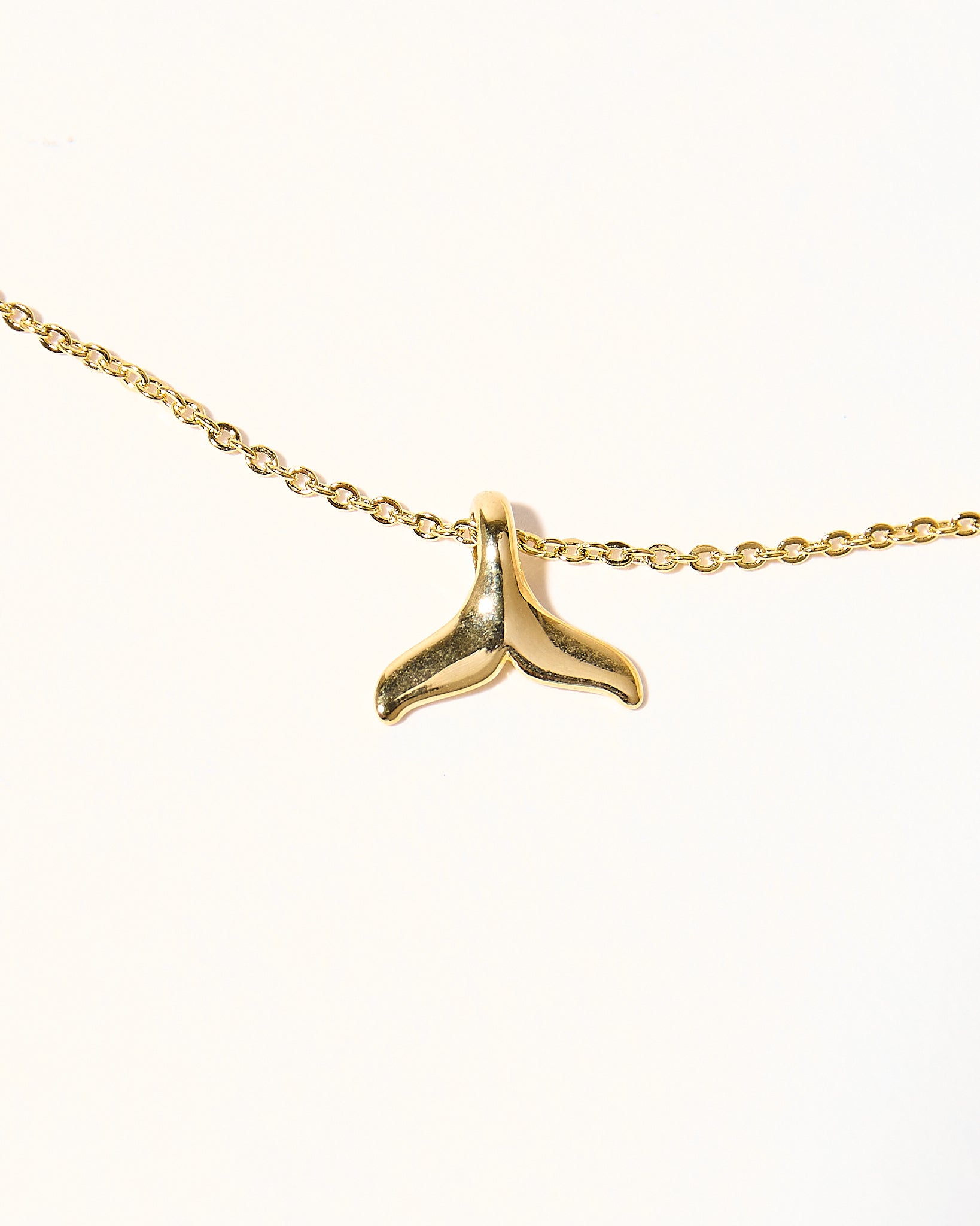 16K Plated Tail Necklace