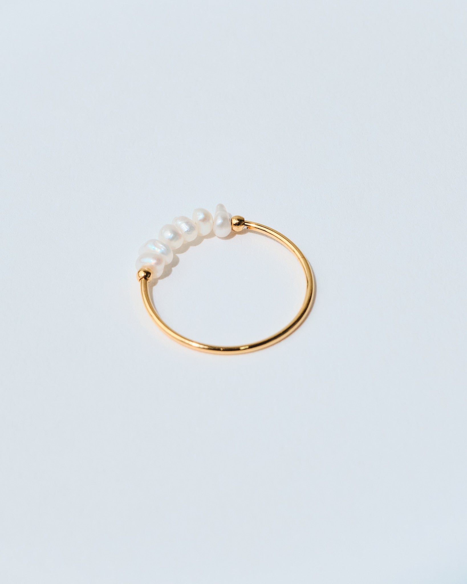 18K Plated Perlitas Ring