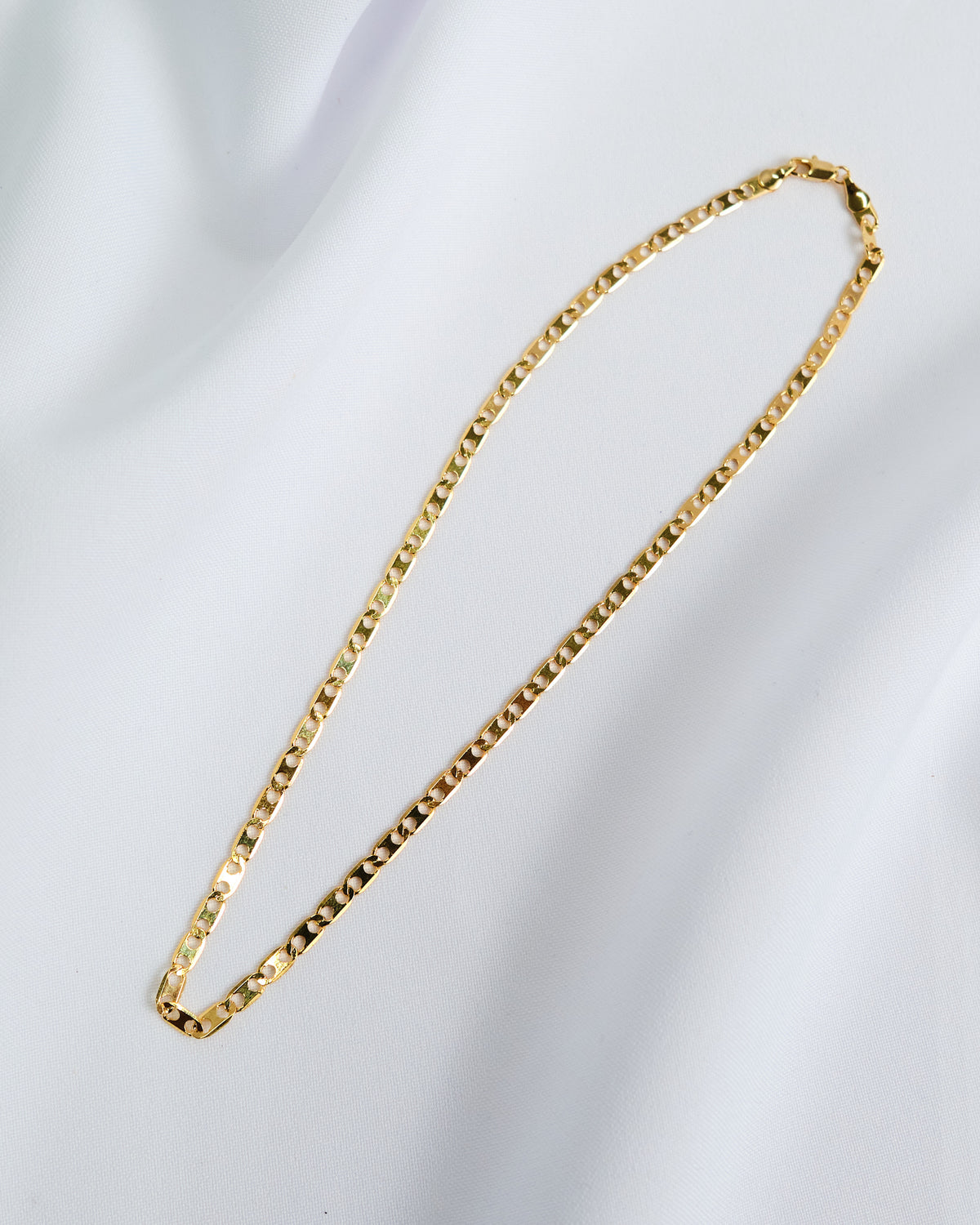 18K Plated Kim Chain Necklace