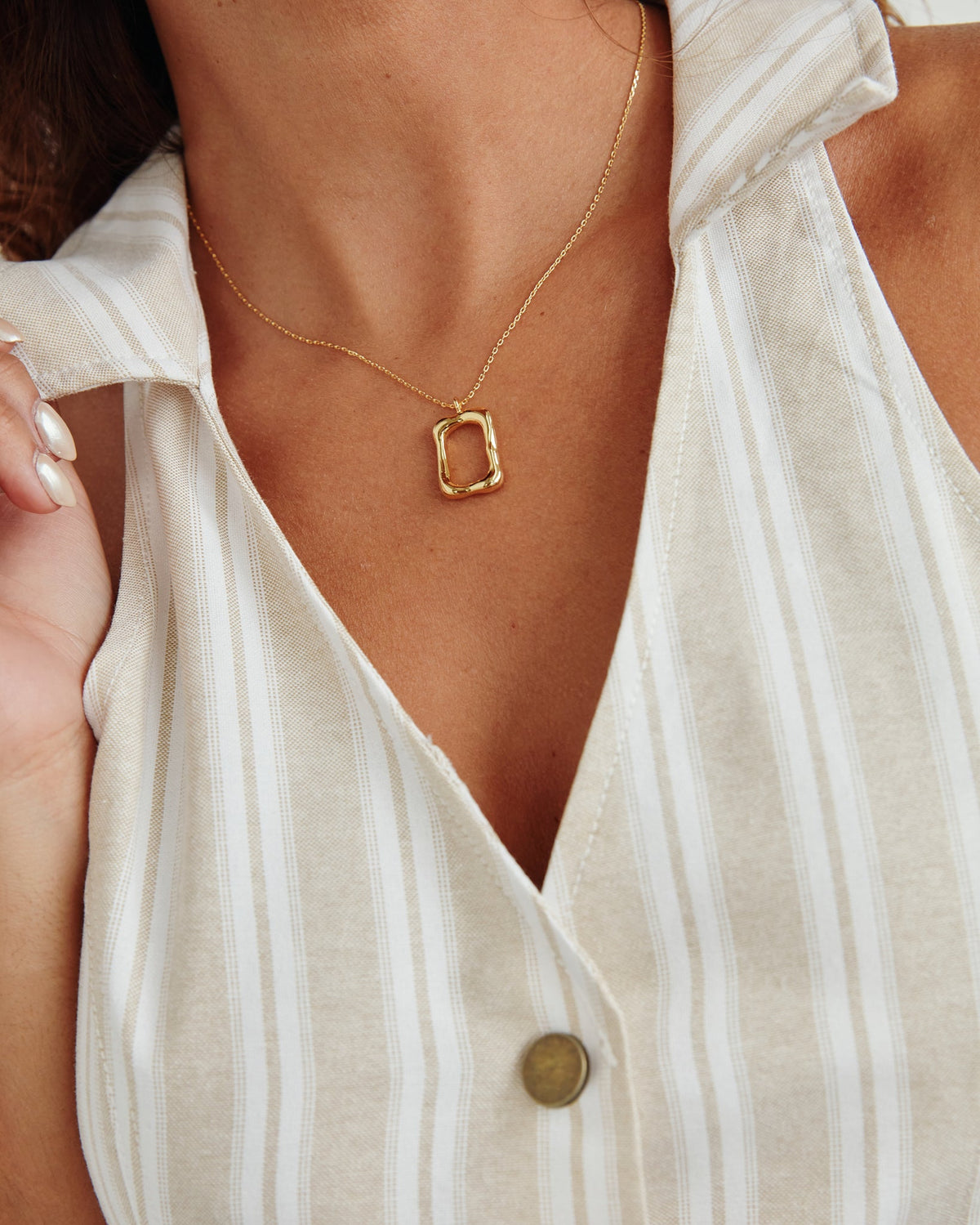 16K Plated Marco Necklace