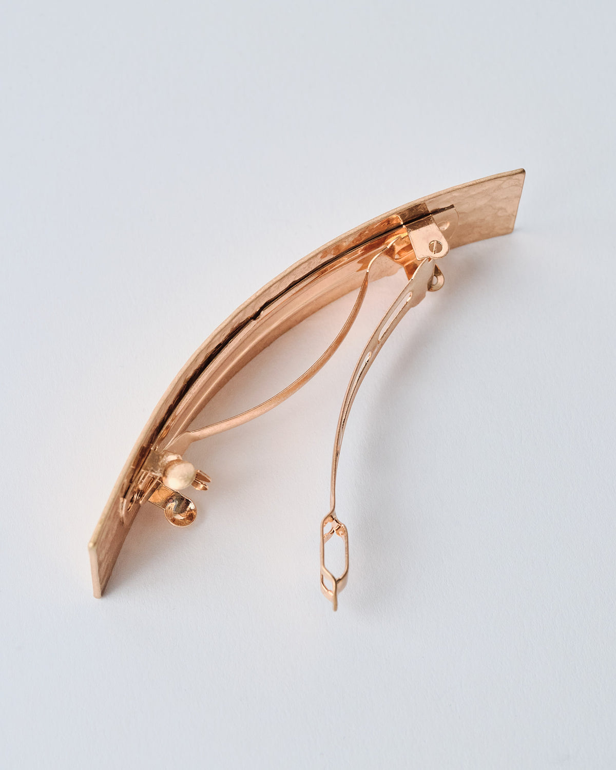 Hammered Hair Clip