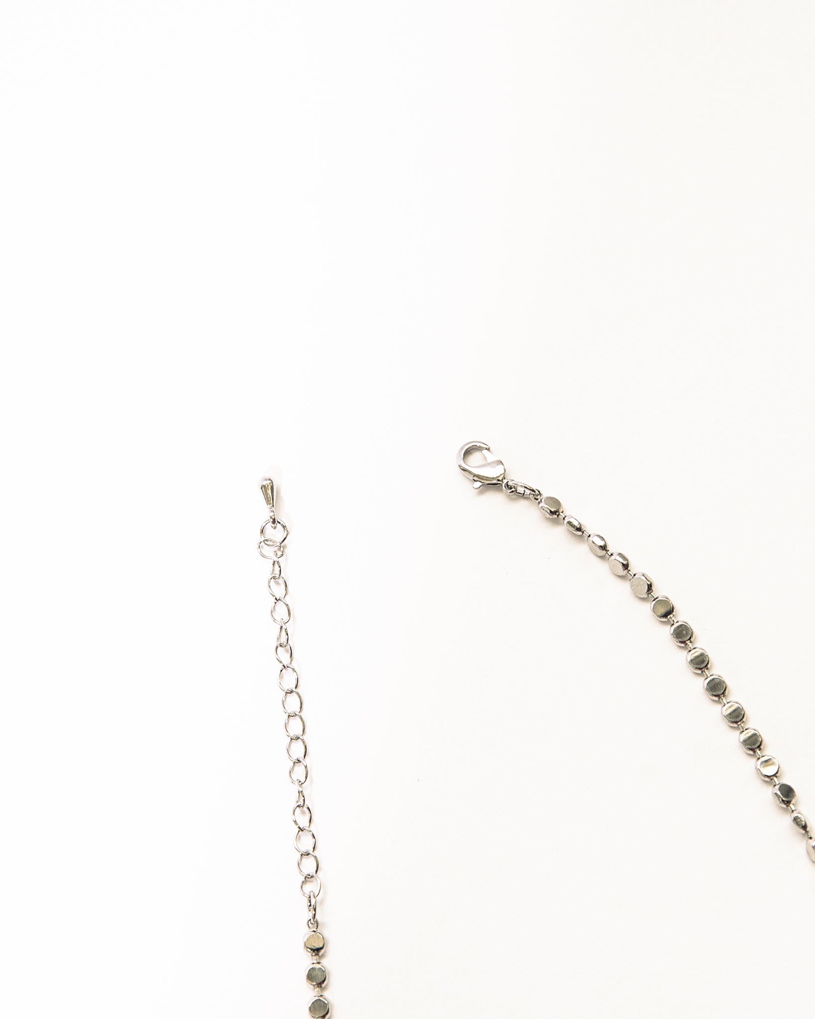 Metallic Dots Chain Necklace