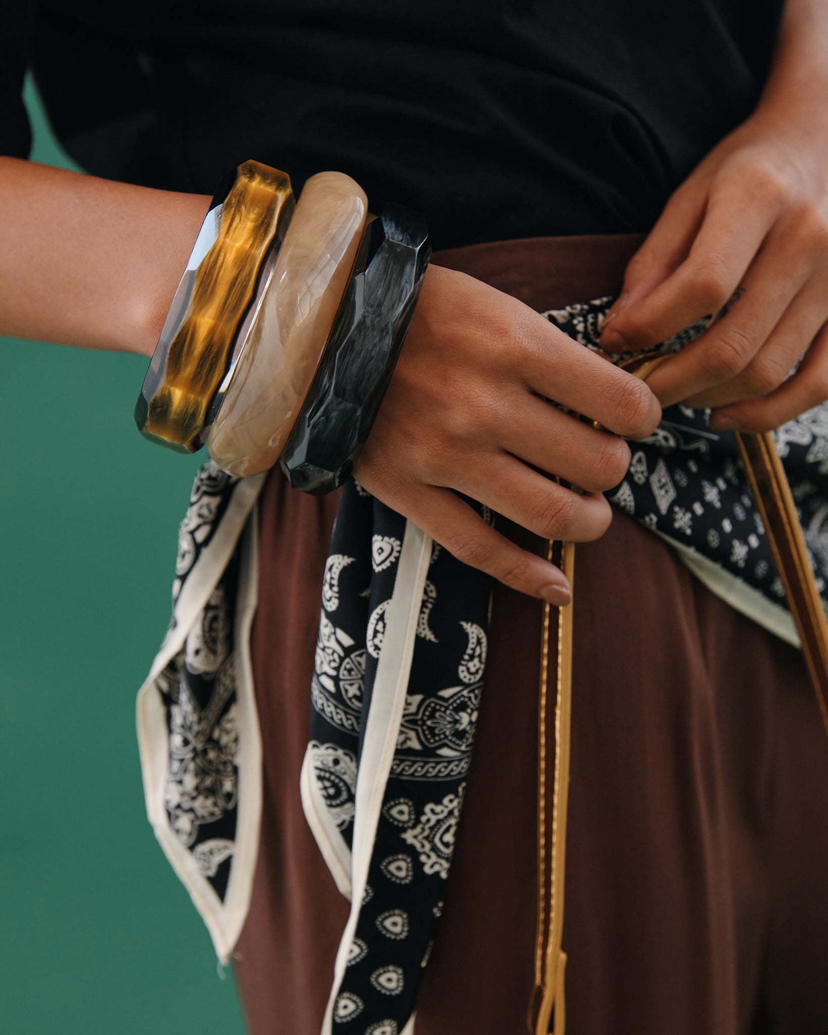 Set Of 2 Formica Bangles