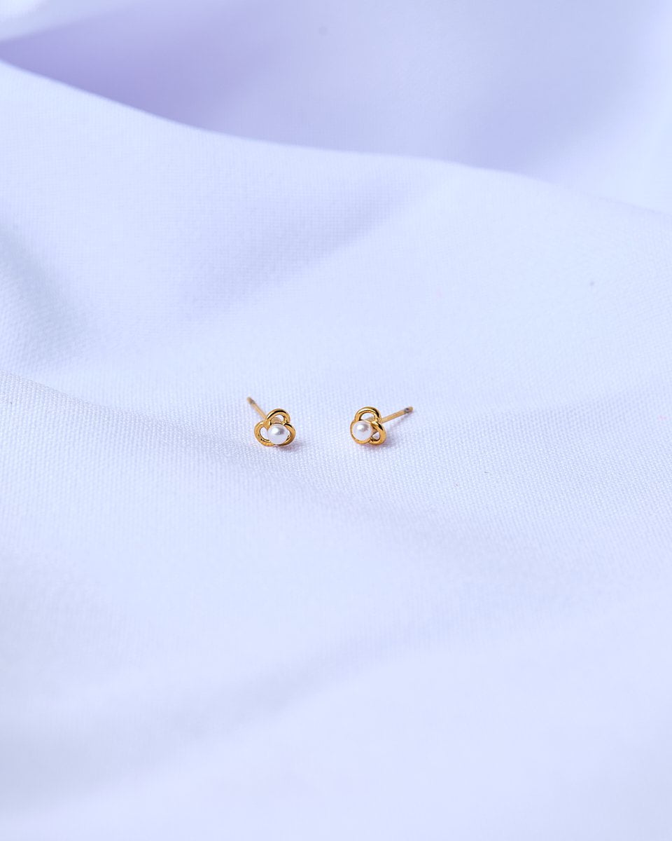 18K Plated Fushe Earrings