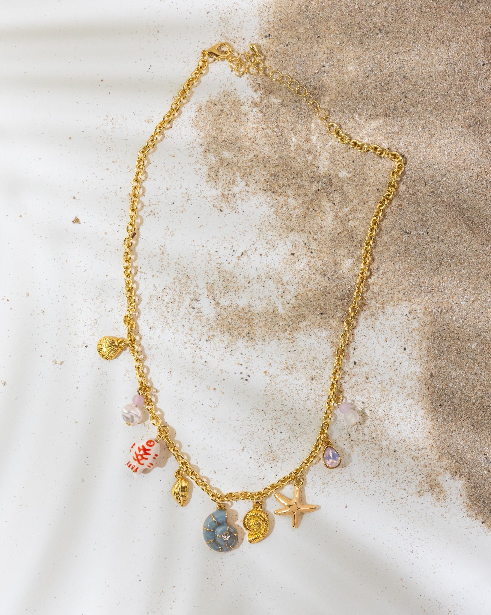 16K Plated Ariel Necklace