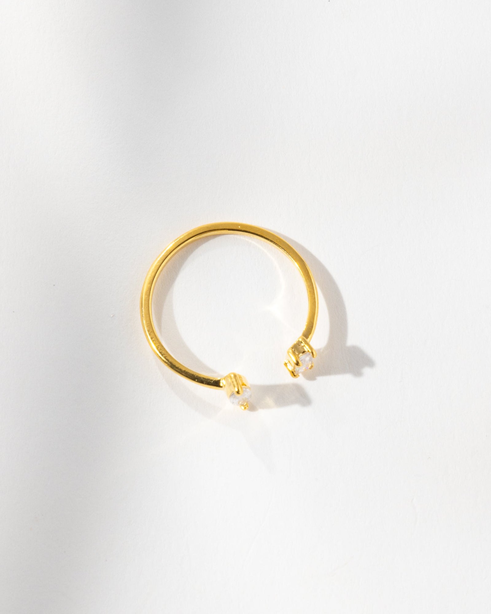 16K Plated Vibes Ring