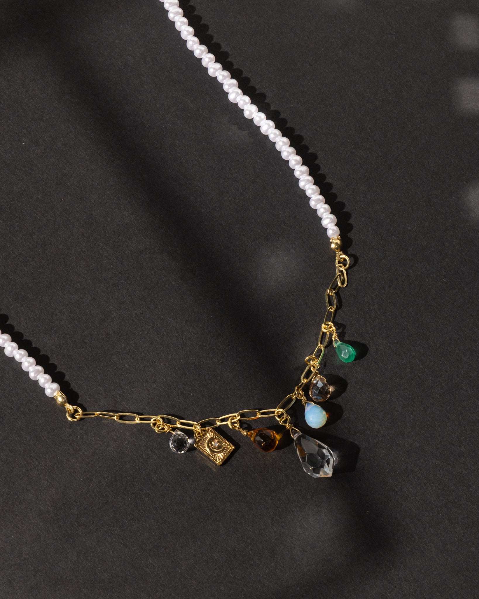 16K Plated Melissa Necklace