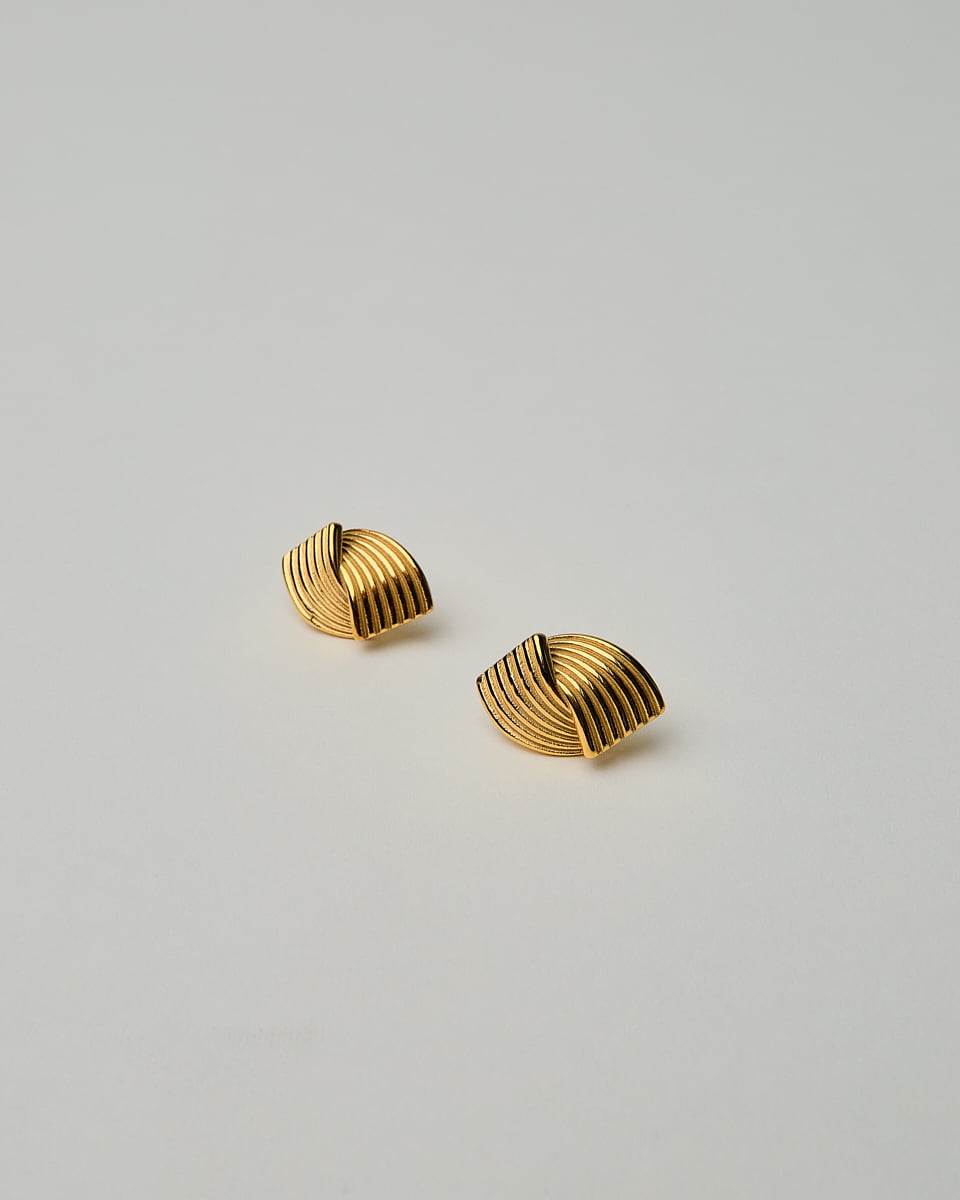 18K Plated Lezy Earrings
