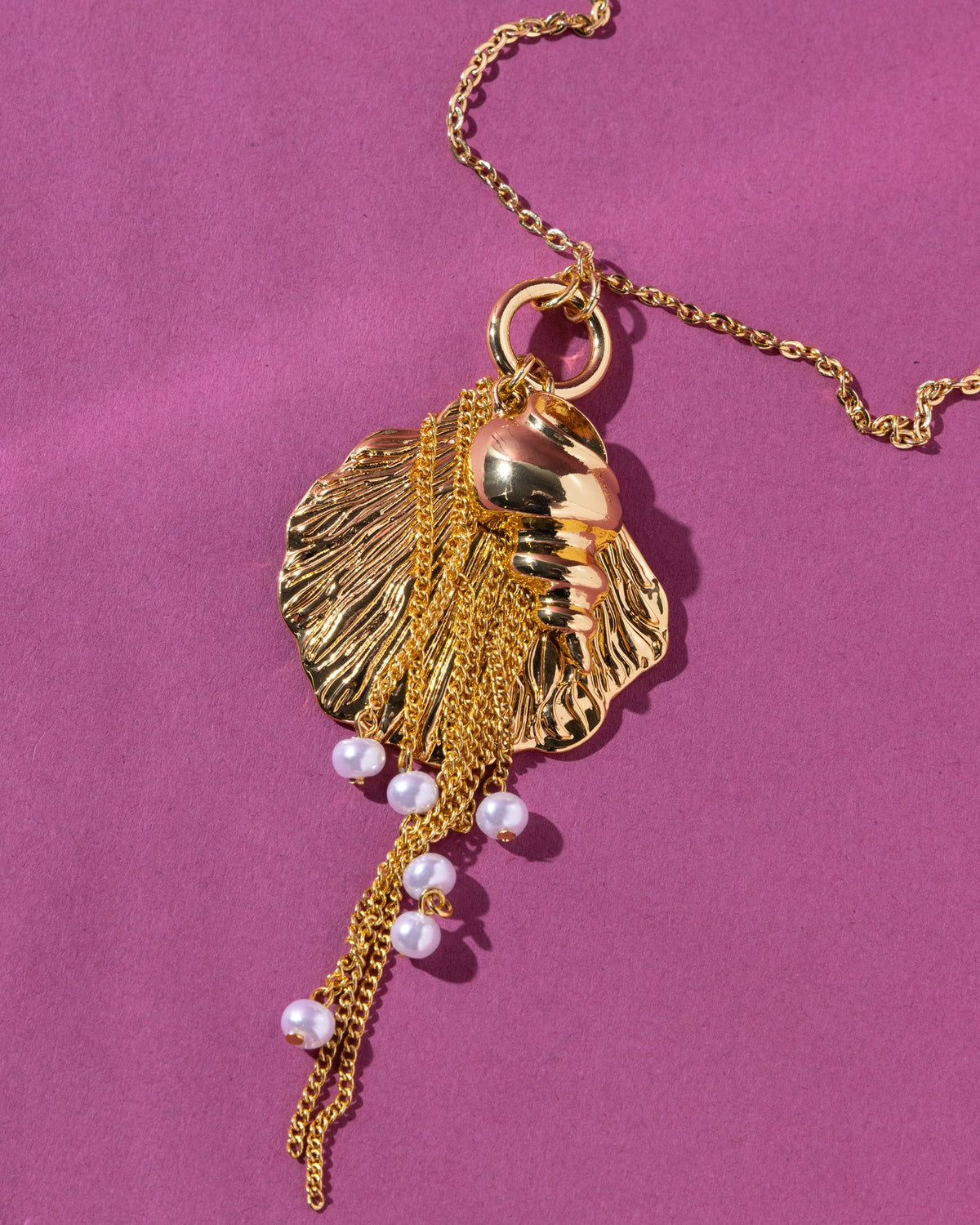 16K Plated Audra Necklace