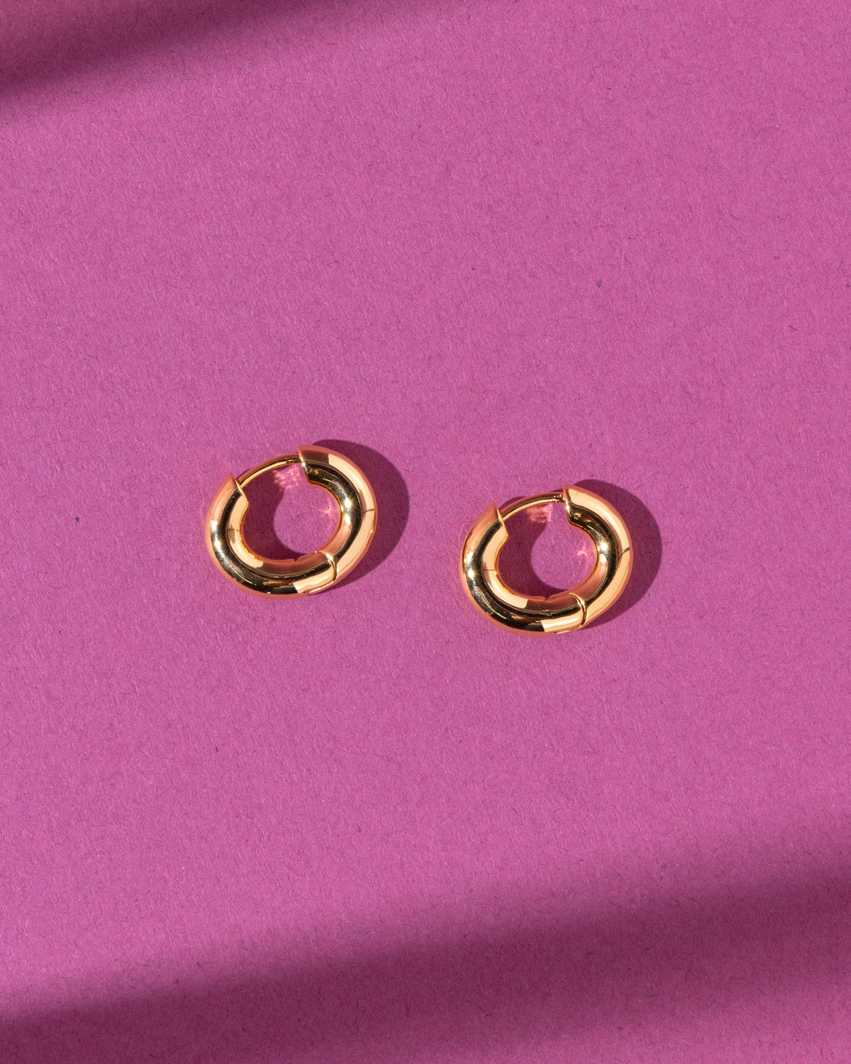 18K Plated Similar Hoops