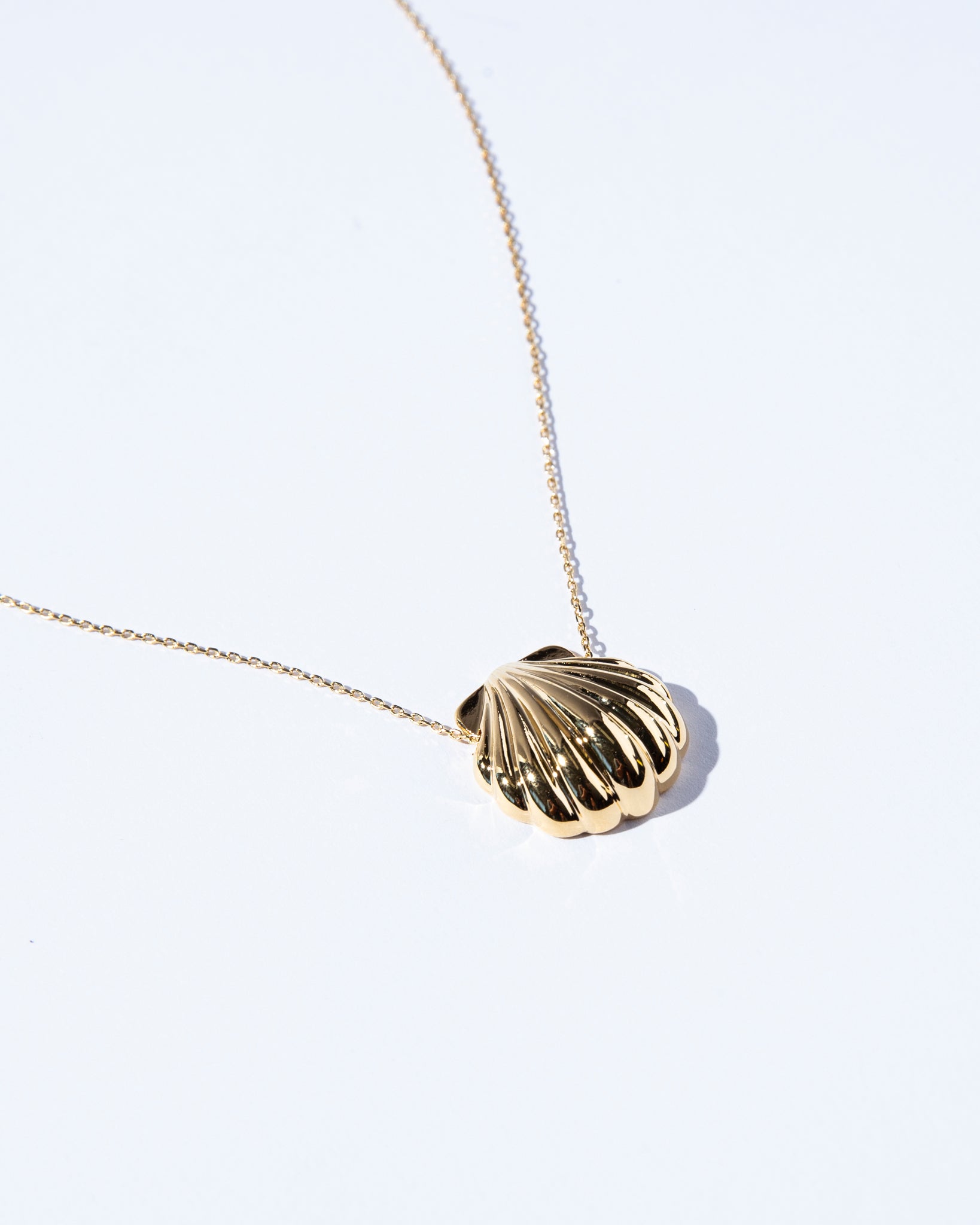 18K Plated Shelly Necklace