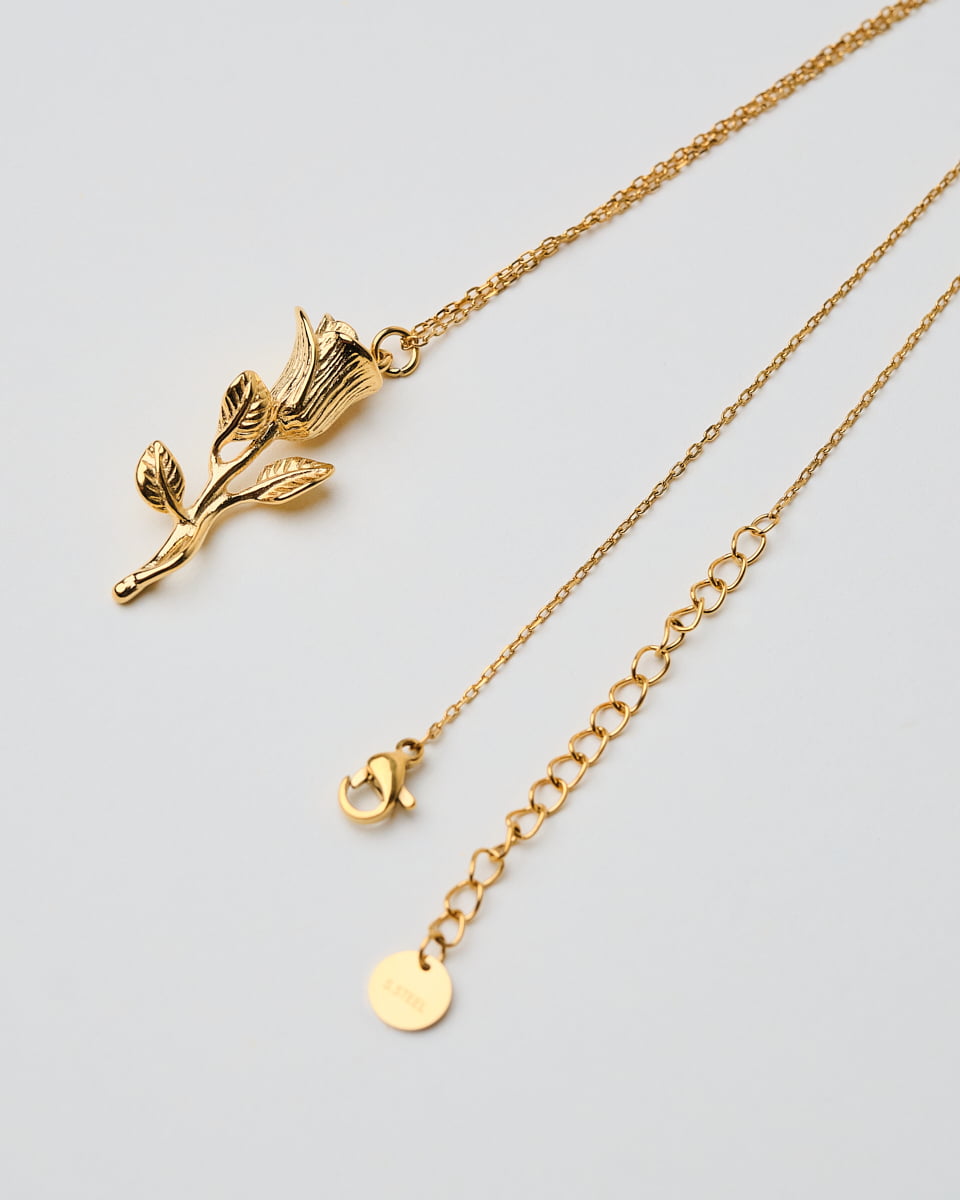 18K Plated La Flor Necklace