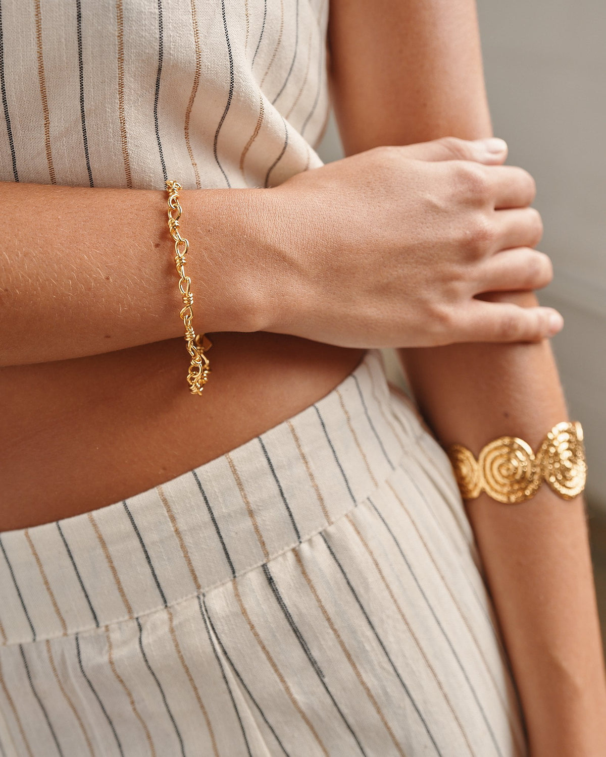 18K Plated Lawrence Bracelet