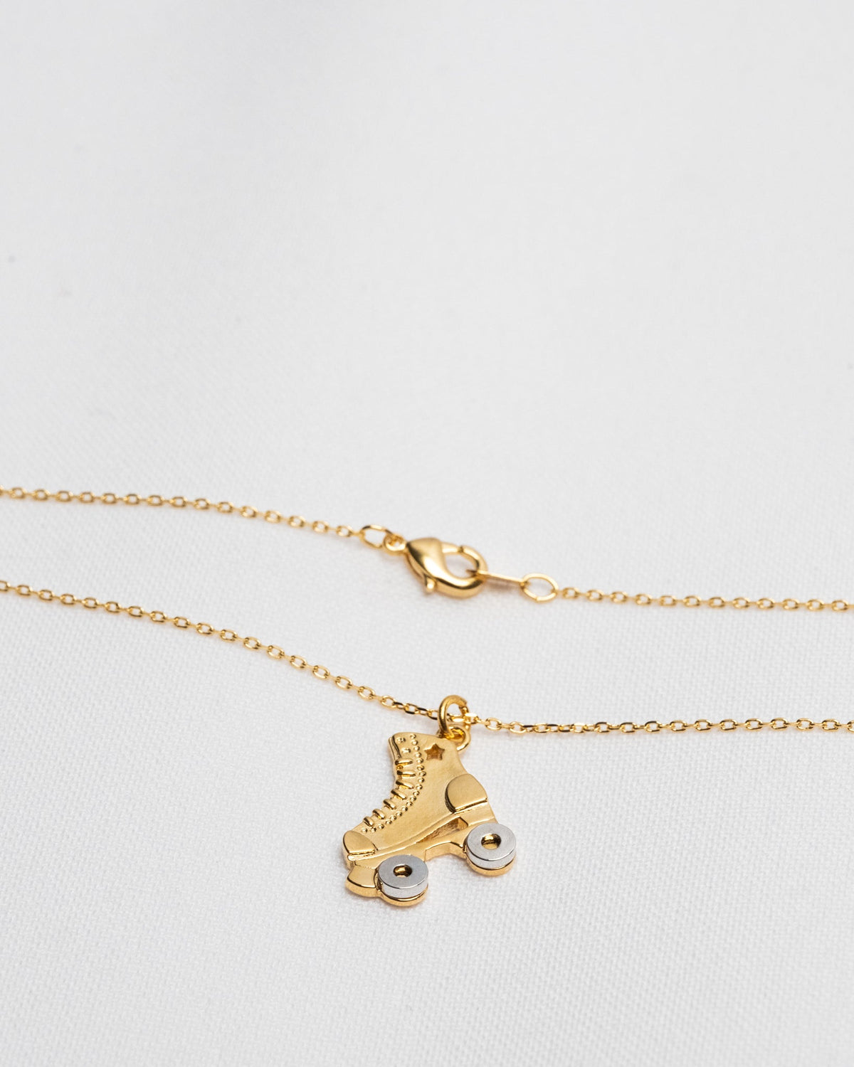 16K Plated Roller Necklace