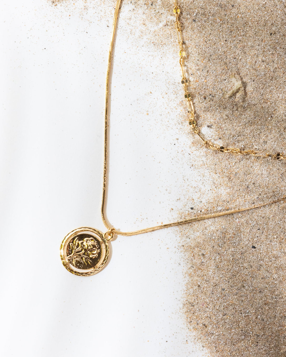 16K Plated Samira Necklace