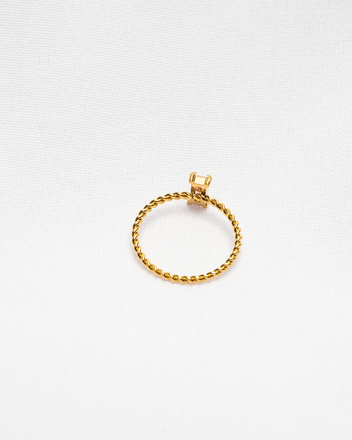 18K Plated Ley Ring