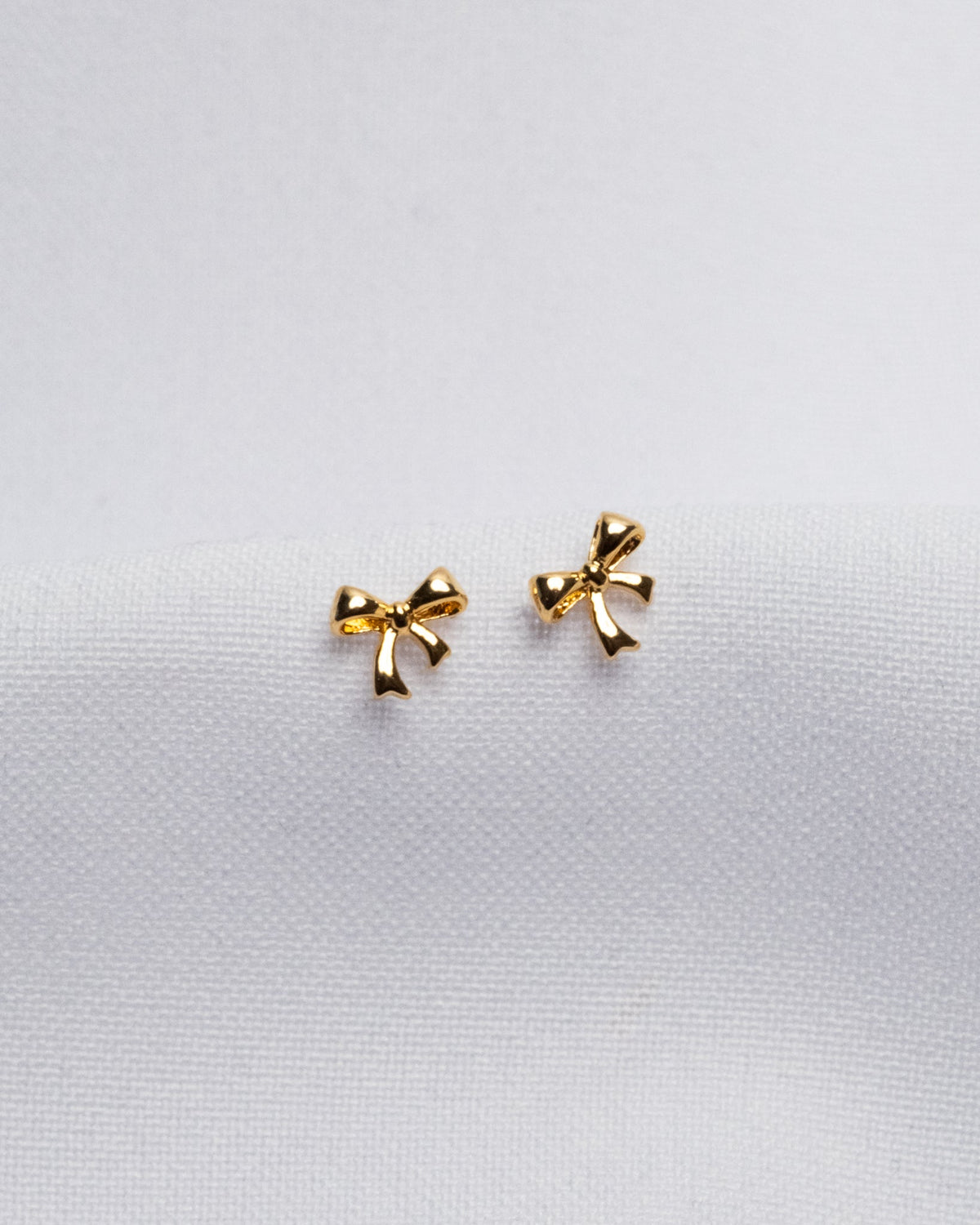 18K Plated Jess Bow Earrings
