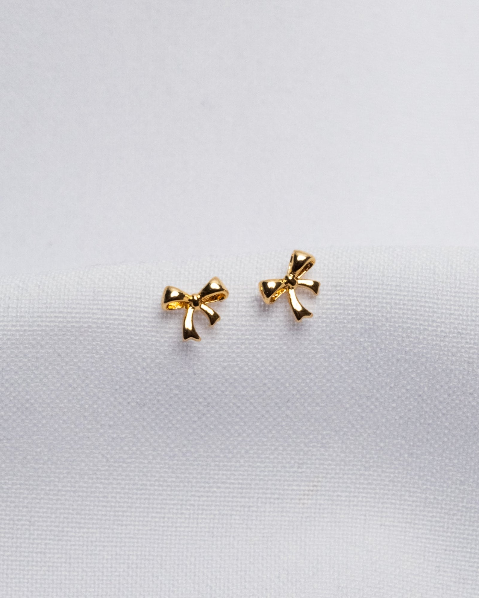 18K Plated Jess Bow Earrings
