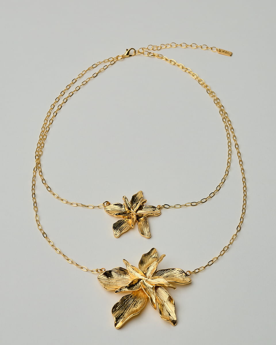 16K Plated January Necklace