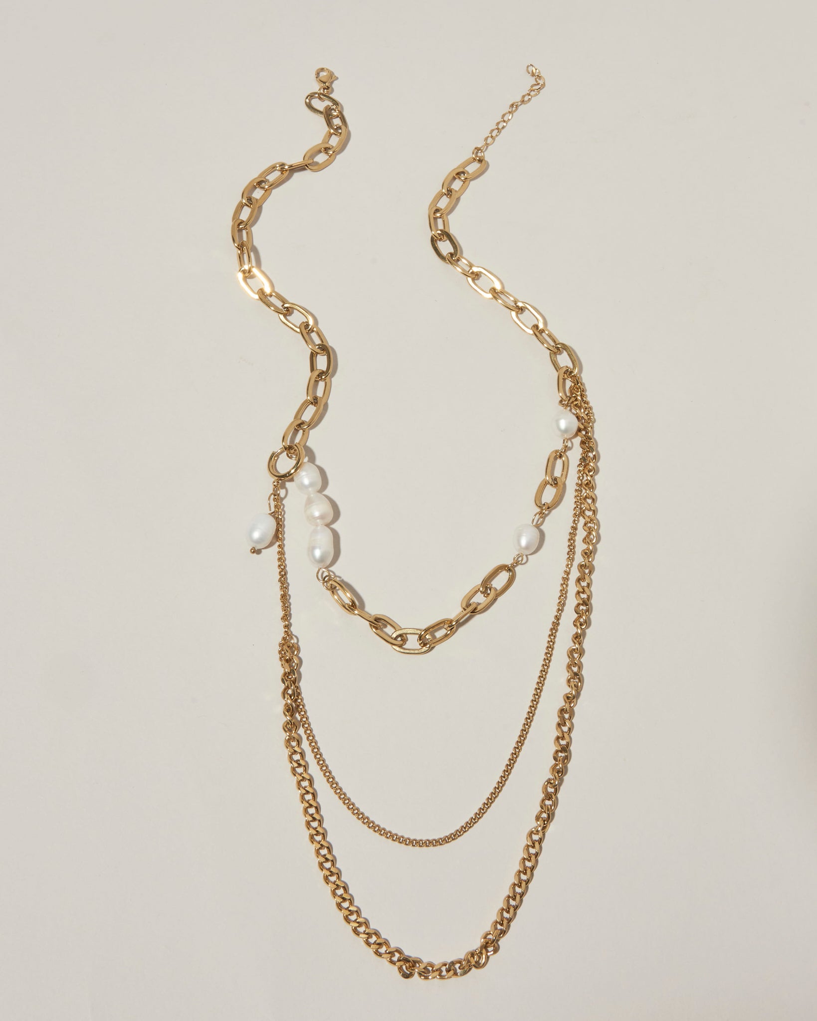 Pearls Layered Necklace