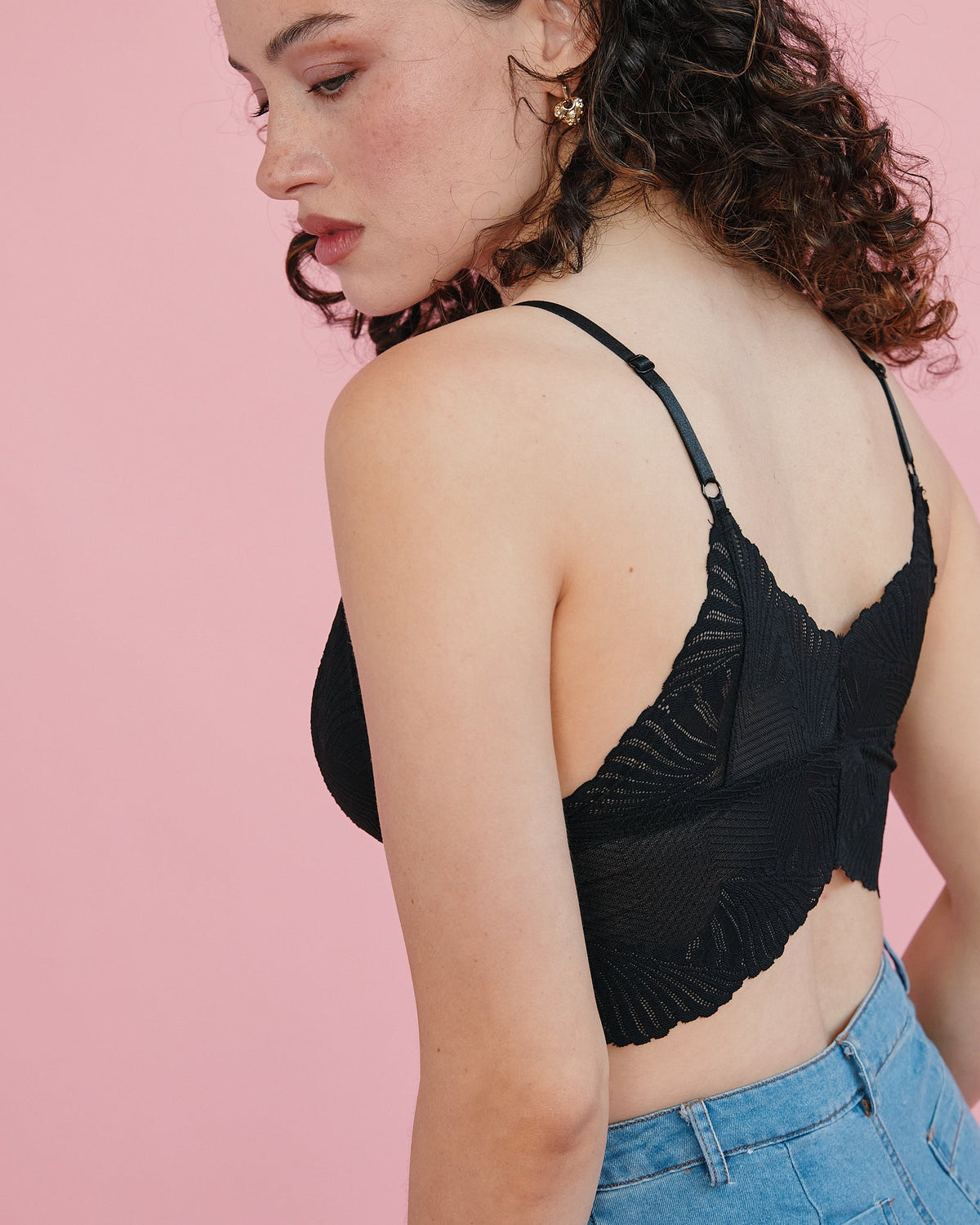 Butterfly Scallop Bralette