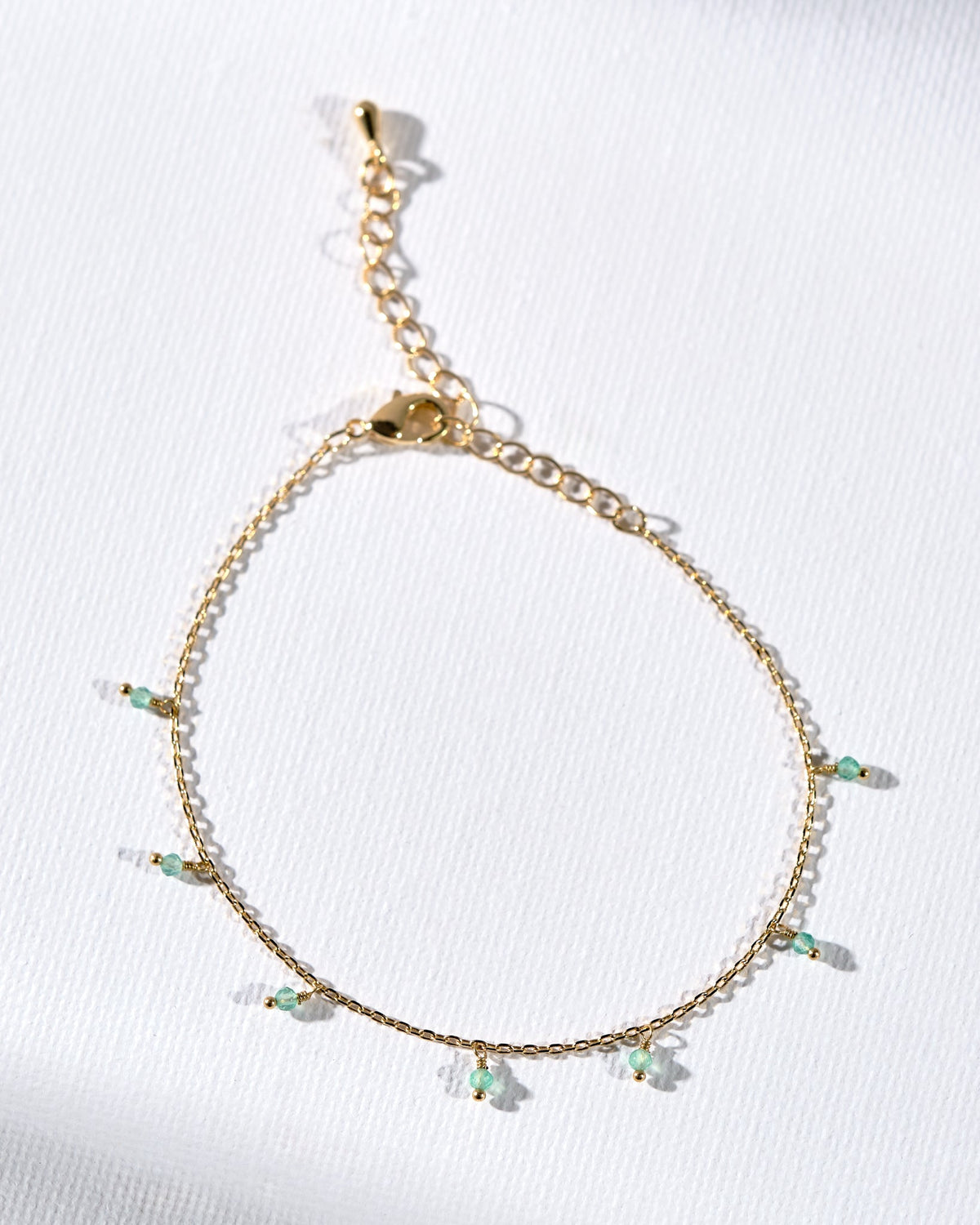 16K Plated Tiny Stones Bracelet