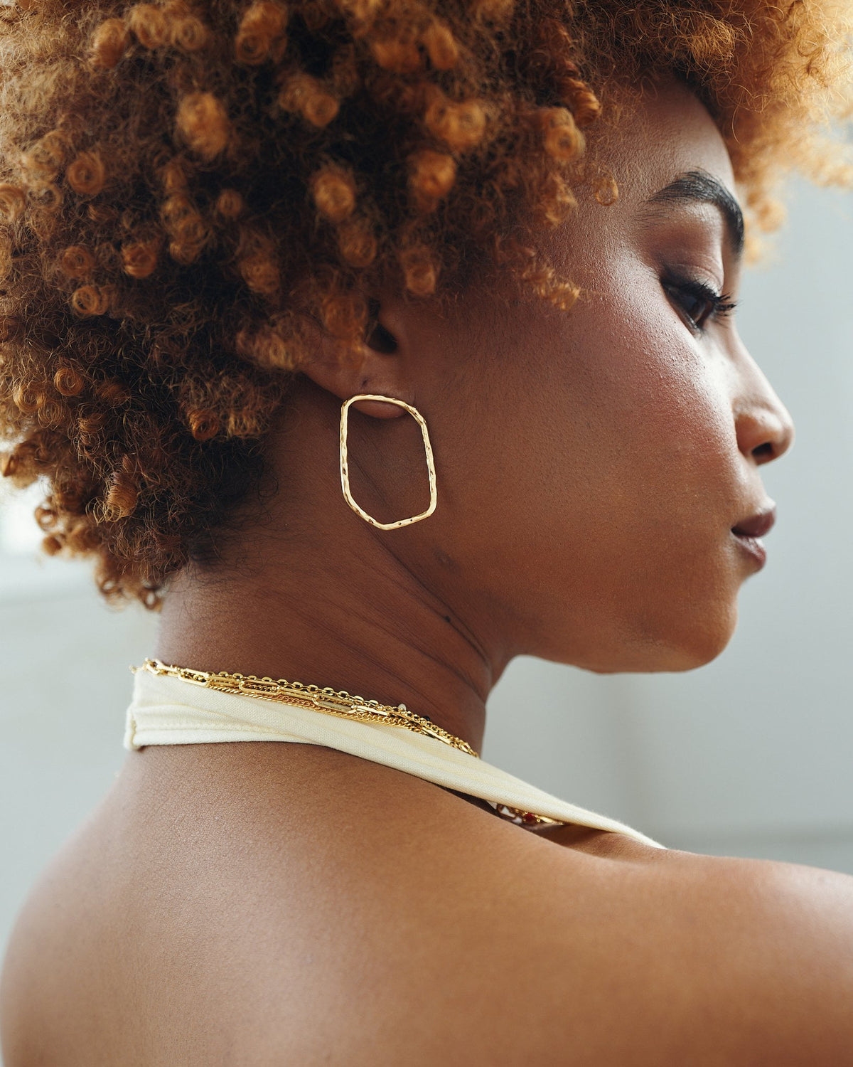 16K Plated Kassen Earrings