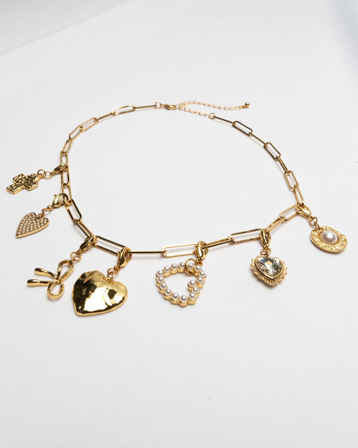 16K Plated Charming Necklace