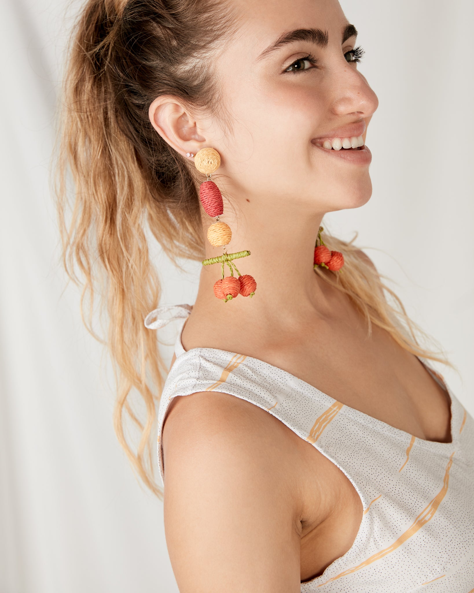 Fruta Fresca Statement Earring