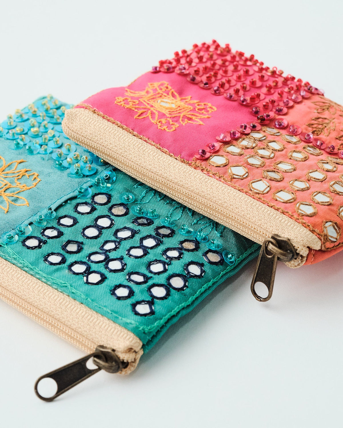 Embroidered Coin Purse