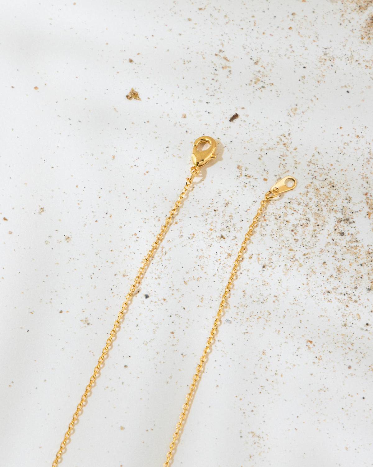 16K Plated Trio Imprint Necklace