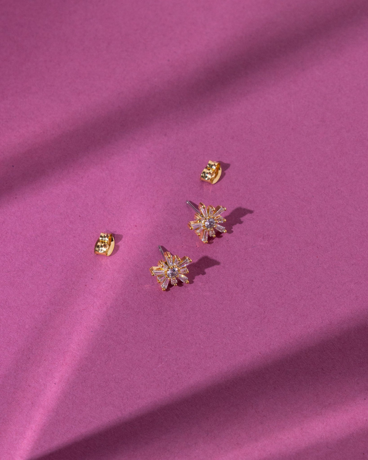 18K Plated Party Post Earrings