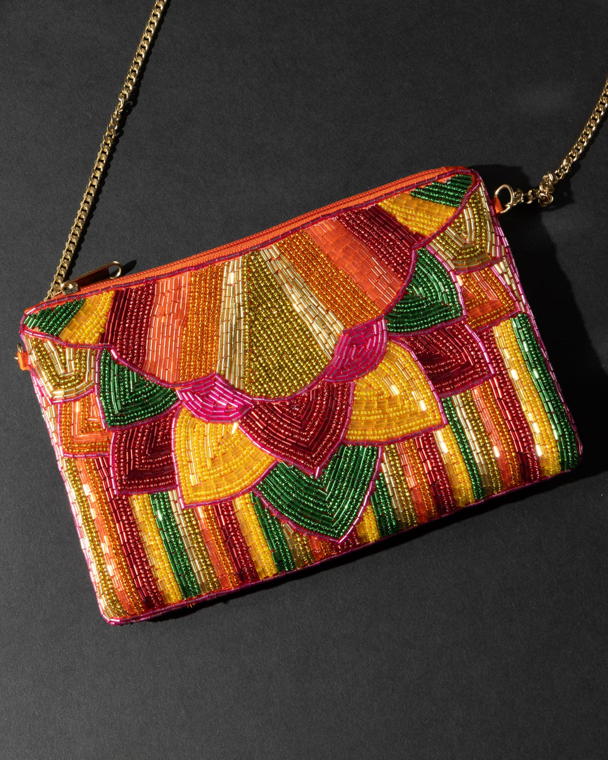 Tropical Beaded Purse