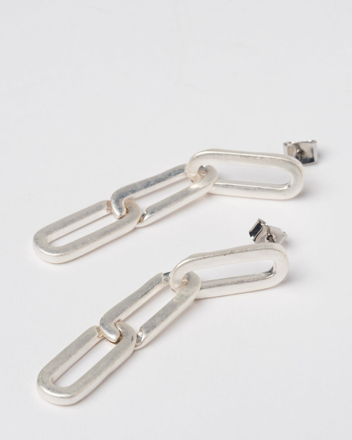 Flat Links Earrings