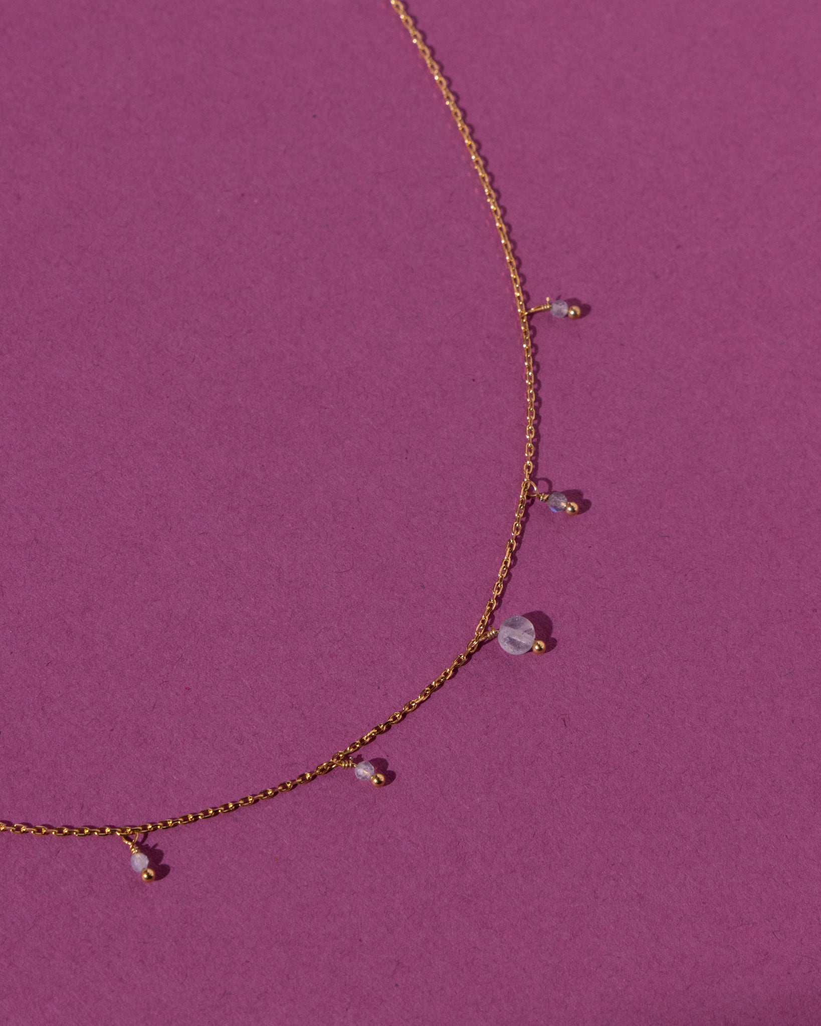 18K Plated Sister Necklace