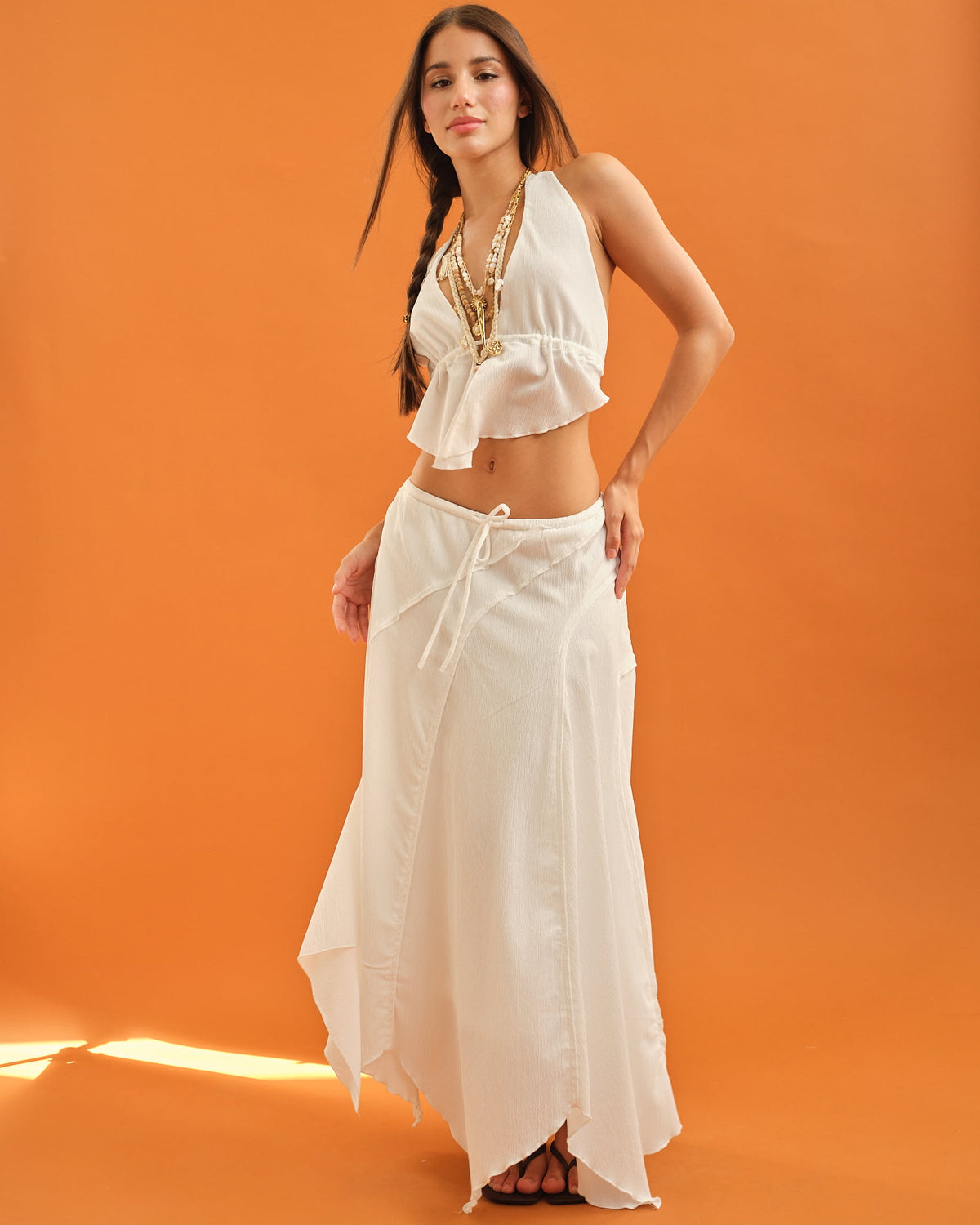 Monk Long Skirt