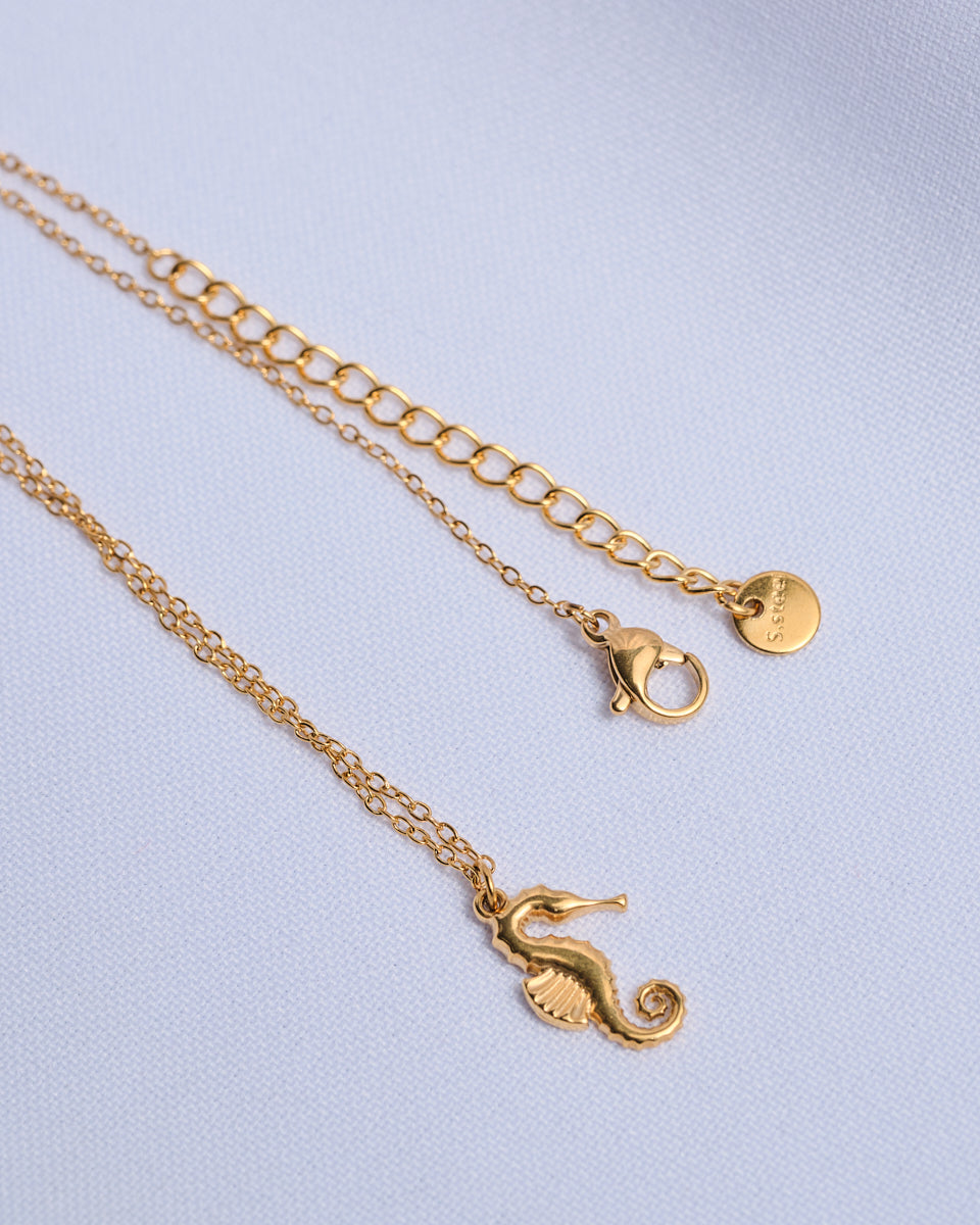 18K Plated Caballito Necklace