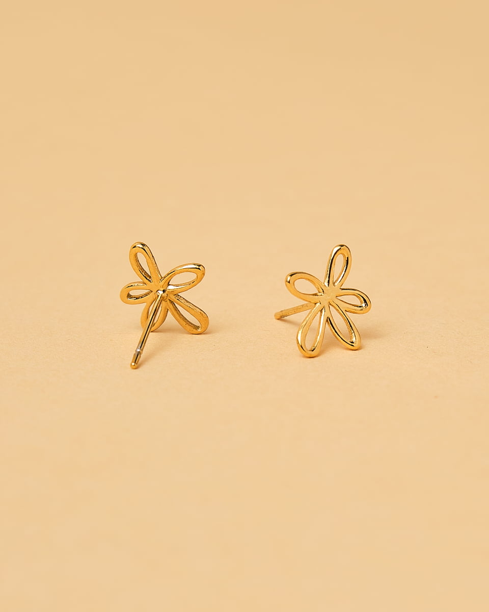 18K Plated Tepi Earrings