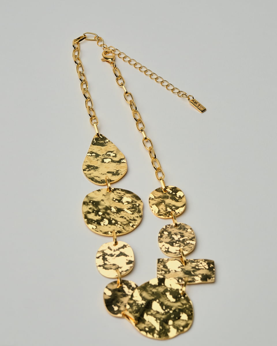 16K Plated Eularia Necklace