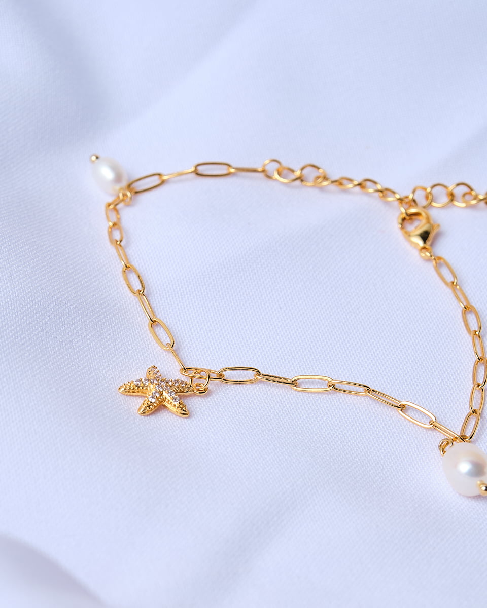 16K Plated Daryl Bracelet