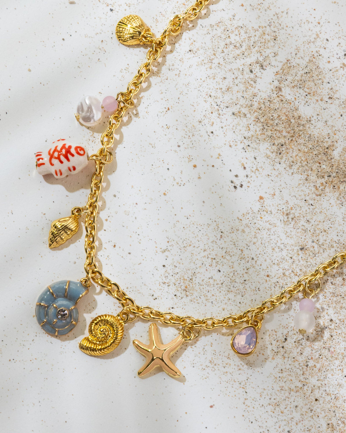 16K Plated Ariel Necklace