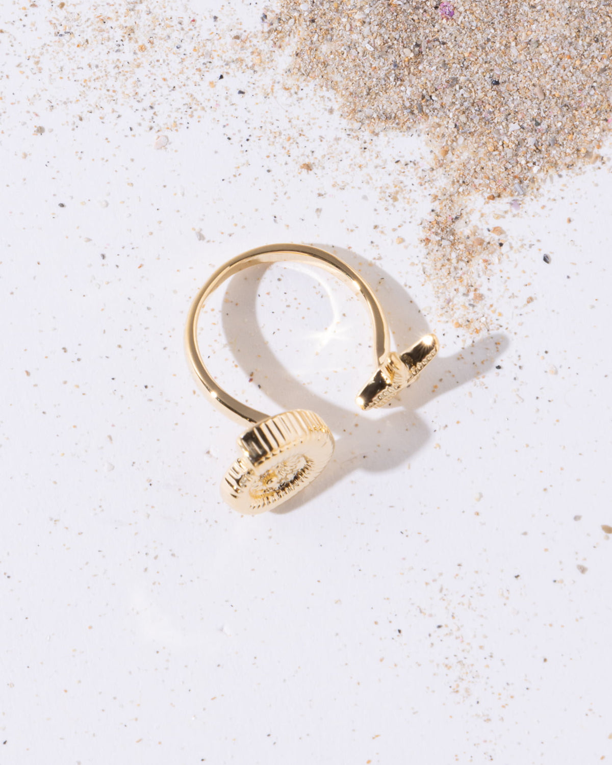 18K Plated Flamenco Ring