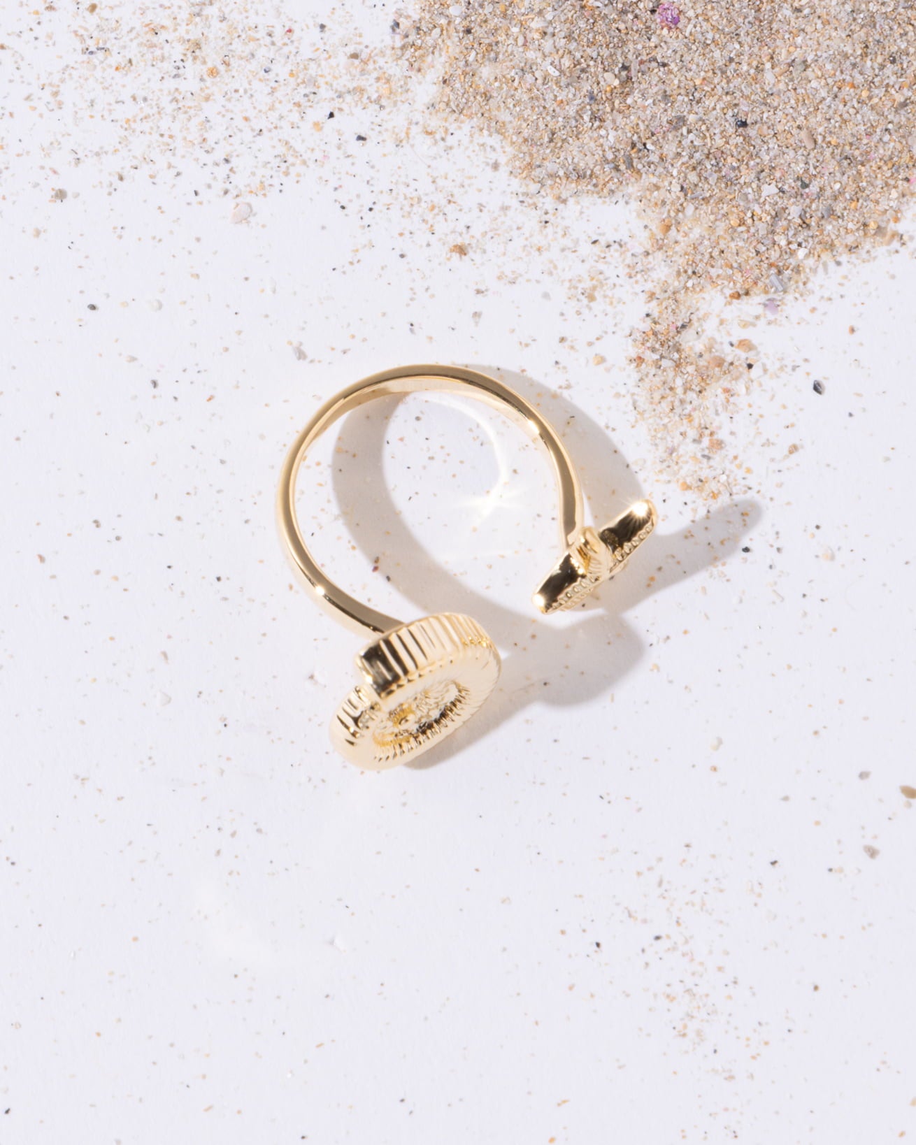 18K Plated Flamenco Ring