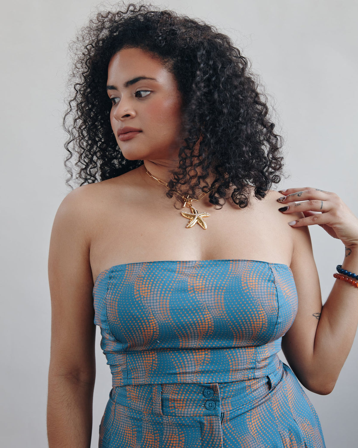 Cordoba Strapless Crop