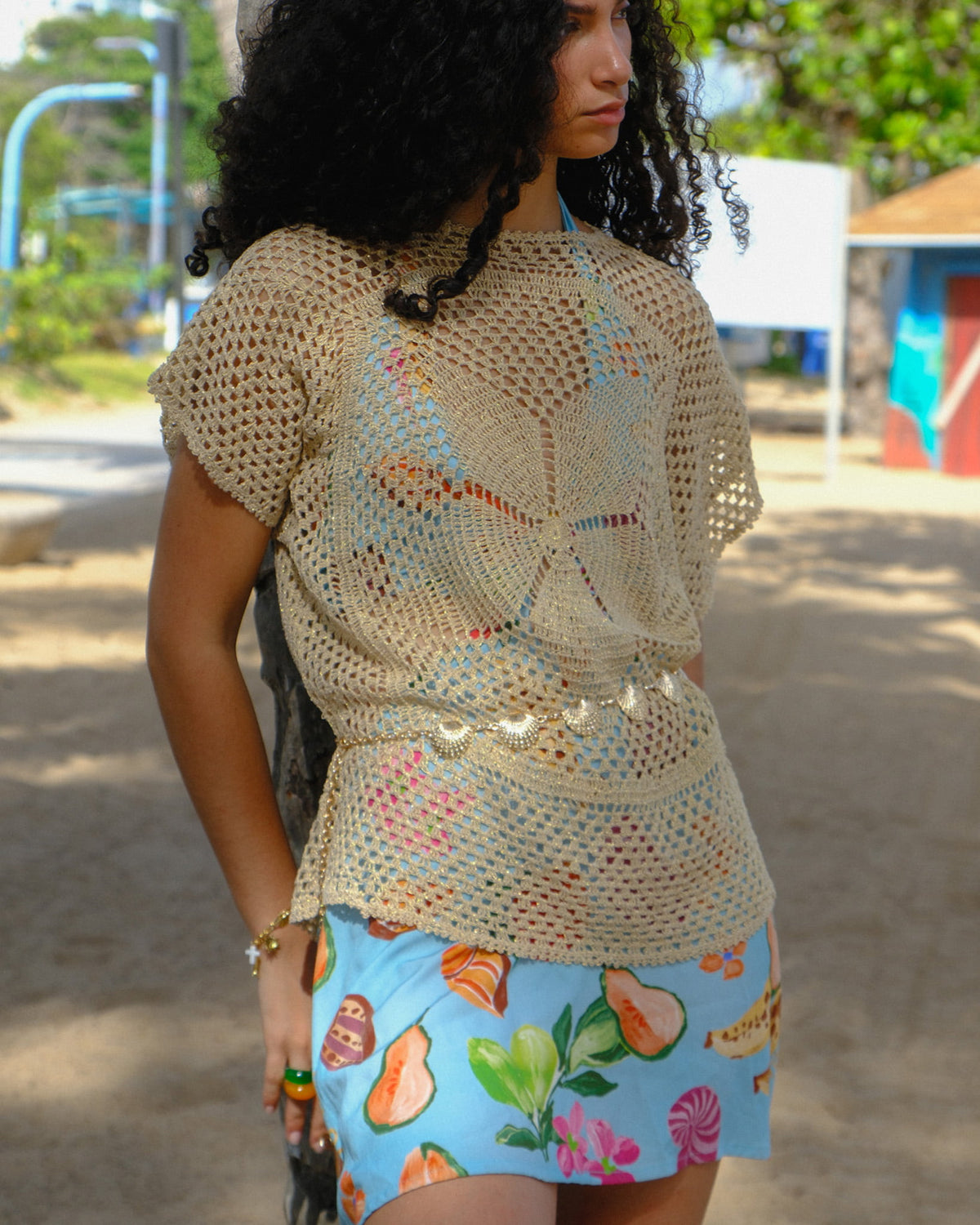 Ksar Crochet Top