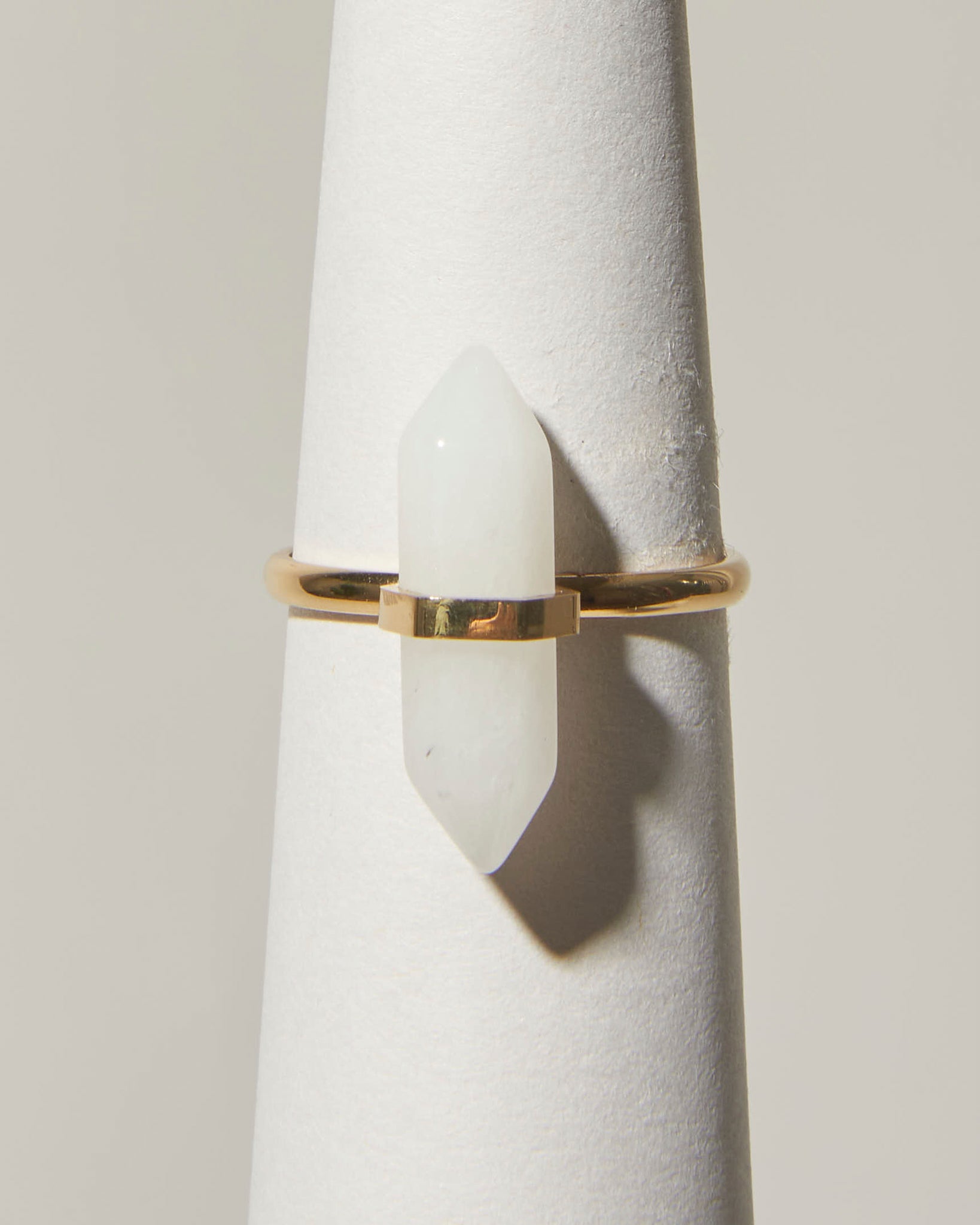 14K Plated Cuarzo Ring